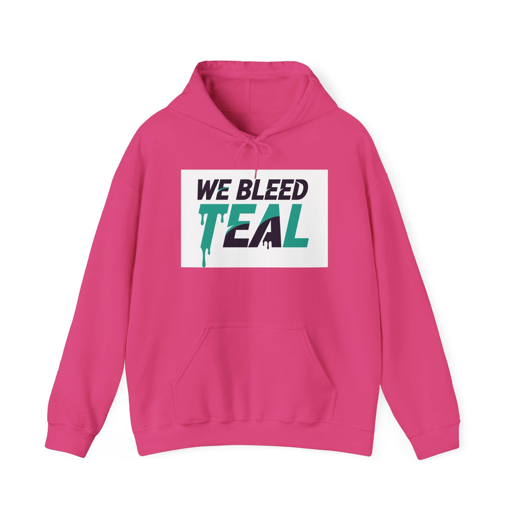 Teal Pride Hoodie | Unisex Heavy Blend™ Hooded Sweatshirt | Casual Wear, Gift Idea, Sports Apparel, Trendy Streetwear, Comfortable [...] Printify