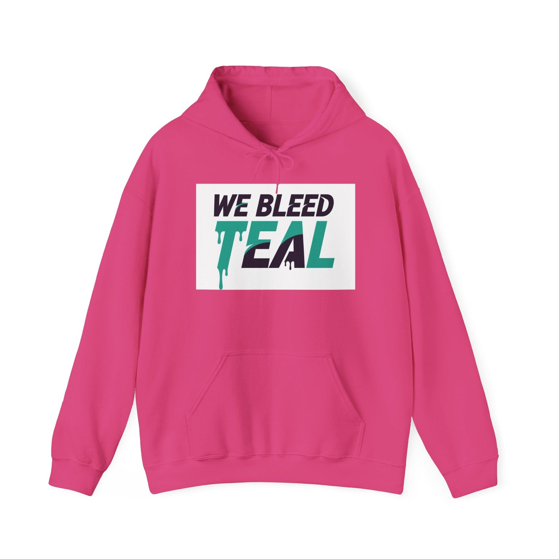 Teal Pride Hoodie | Unisex Heavy Blend™ Hooded Sweatshirt | Casual Wear, Gift Idea, Sports Apparel, Trendy Streetwear, Comfortable [...] Printify