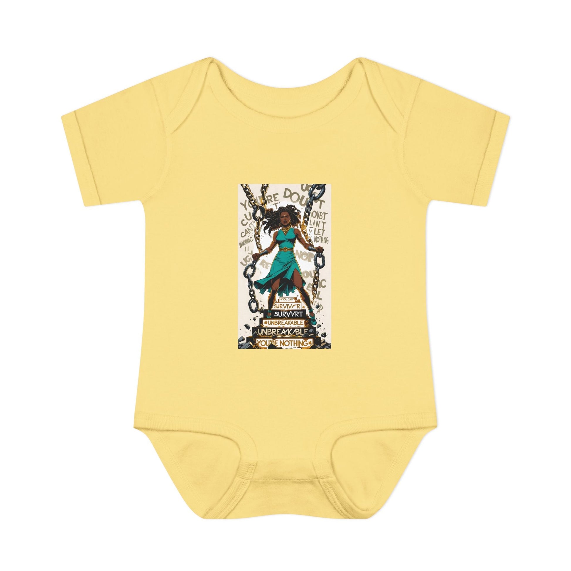 Empowering Infant Bodysuit, Baby Gift, Newborn Clothing, Baby Shower, Inspirational Baby Outfit, Gender Neutral Baby Wear