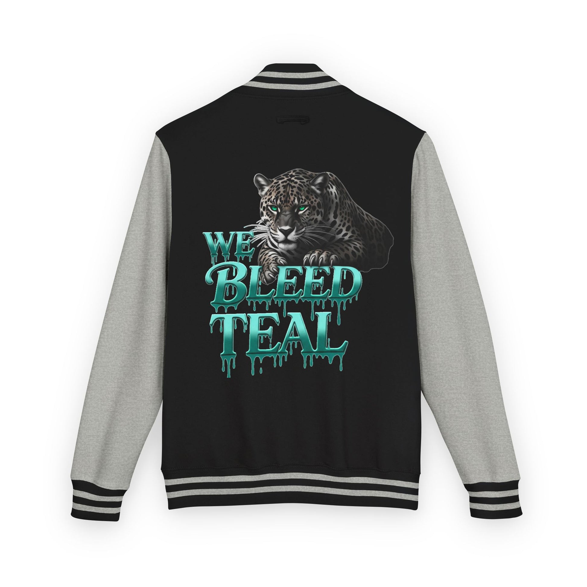 Teal Bleeding Letterman Jacket, Unisex Varsity Jacket, Trendy Sports Jacket, Cool Casual Wear, College Spirit Gear, Perfect Gift for [...]