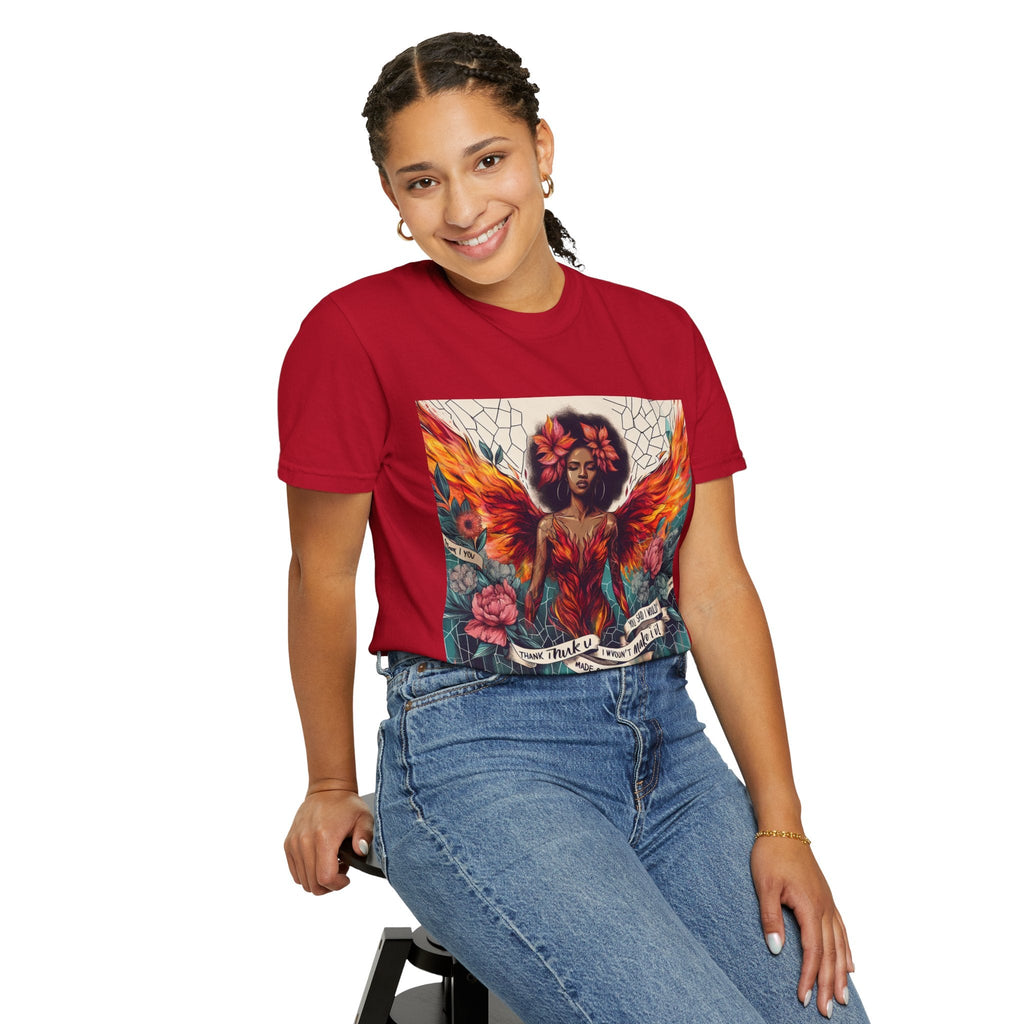 Vibrant Empowerment T-Shirt, Artistic Tee for Feminists, Gift for Her, Boho Style Shirt, Festival Apparel, Unisex Graphic T-Shirt Printify