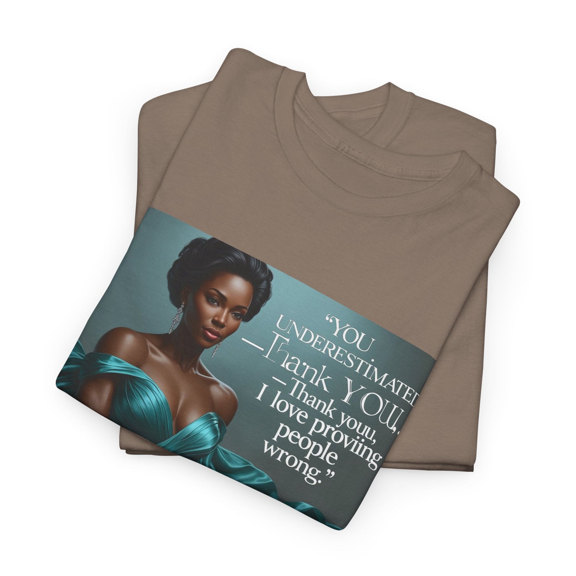 Empowering Quote Unisex Tee, Motivational Shirt, Inspirational Apparel, Perfect for Gifting, Casual Wear, Affirmation Style Printify