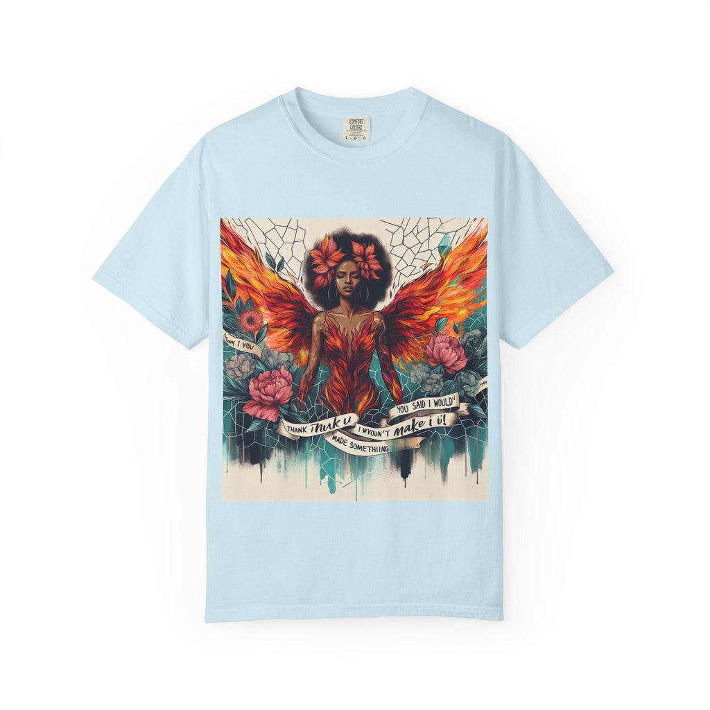 Vibrant Empowerment T-Shirt, Artistic Tee for Feminists, Gift for Her, Boho Style Shirt, Festival Apparel, Unisex Graphic T-Shirt Printify