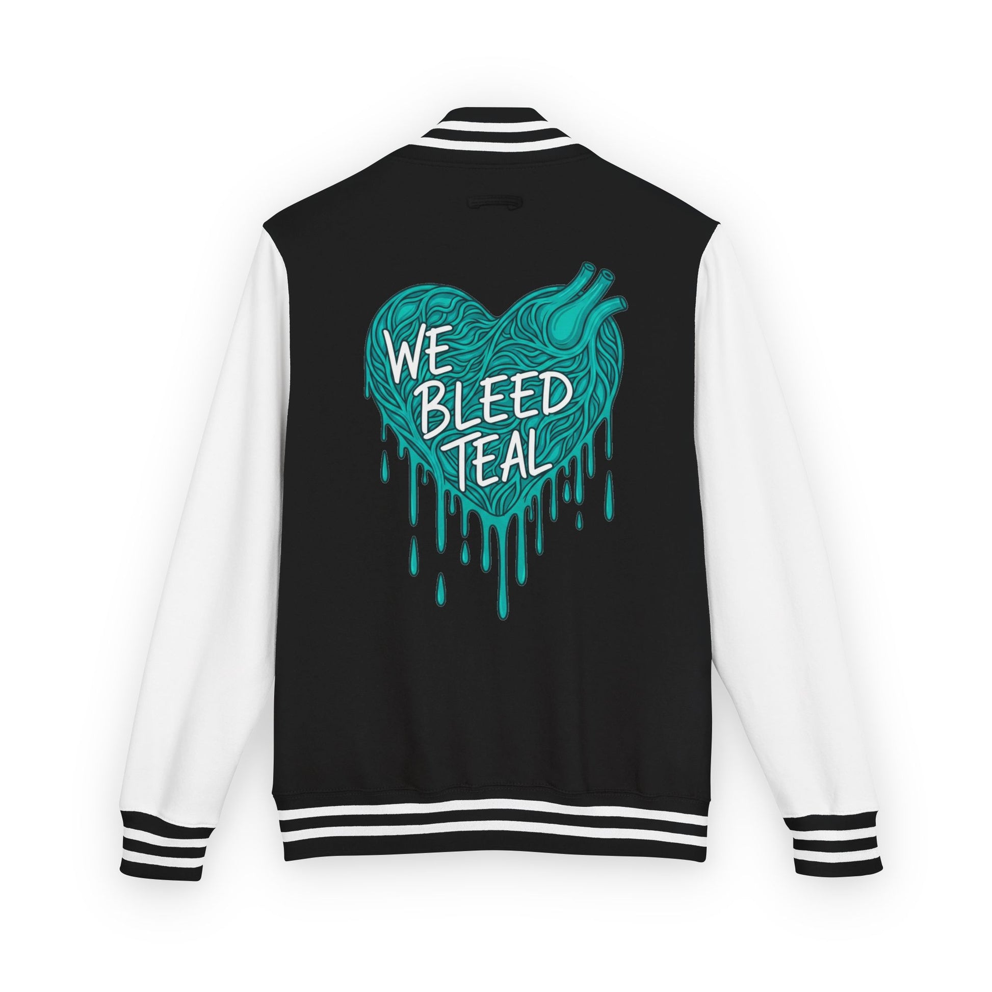 Teal Heart Letterman Jacket, Unisex Varsity Jacket for Sports Fans, Stylish College Apparel, Perfect Gift for Graduates, Casual [...]