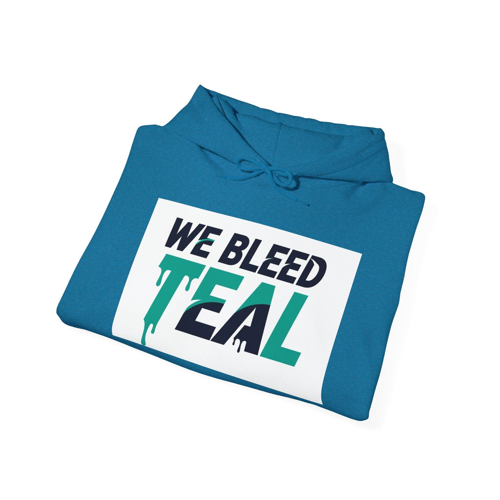 Teal Pride Hoodie | Unisex Heavy Blend™ Hooded Sweatshirt | Casual Wear, Gift Idea, Sports Apparel, Trendy Streetwear, Comfortable [...] Printify