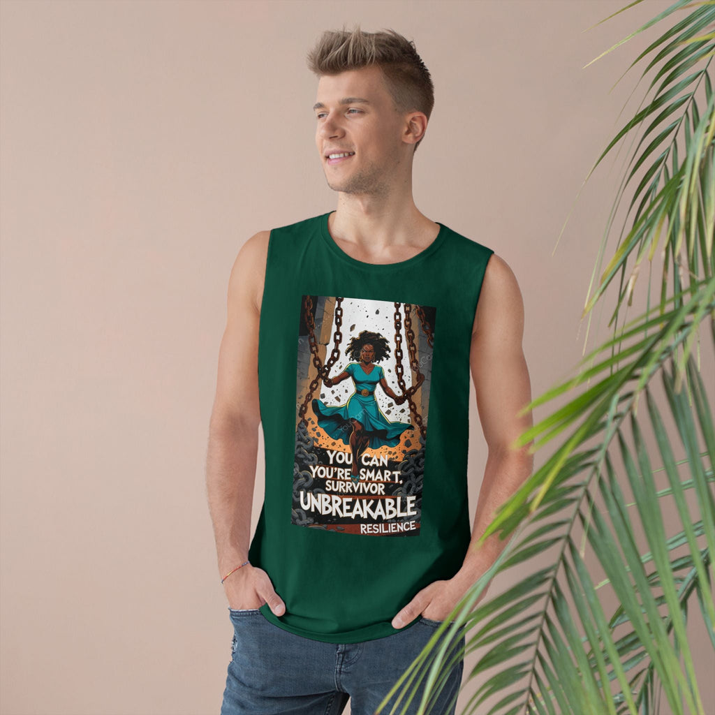 Unisex Inspirational Tank Top, Empowering Survivor Shirt, Unbreakable Resilience Tee, Motivational Workout Top, Perfect for Self-Care [...]
