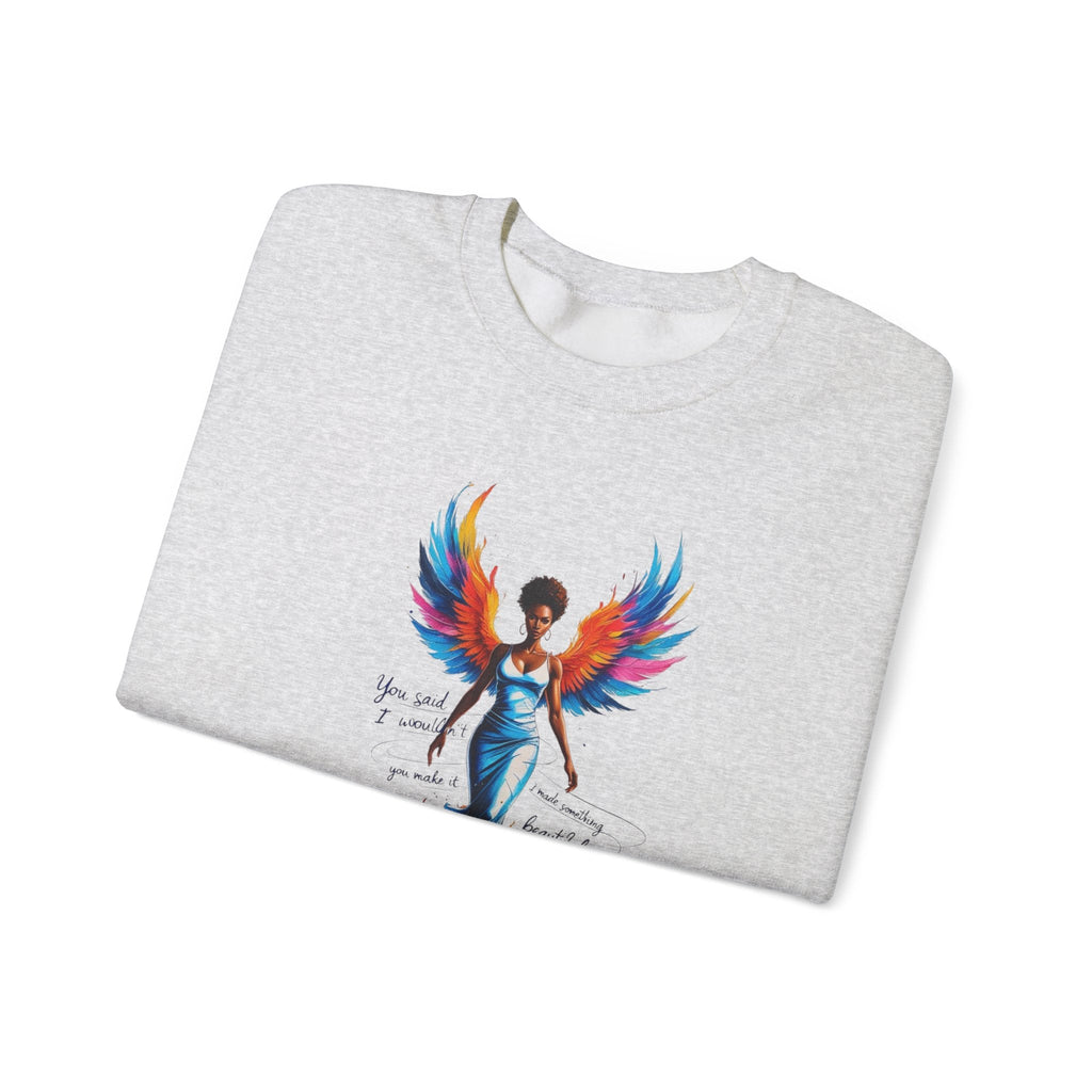 Phoenix Rising Sweatshirt - Inspirational Unisex Crewneck for Empowerment, Gift for Her, Motivational Apparel, Cozy Casual Wear, [...] Printify