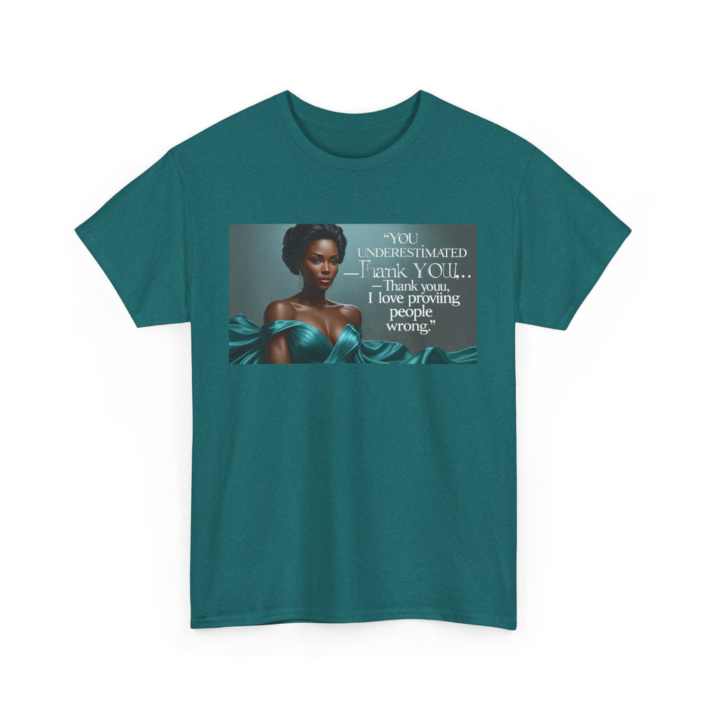 Empowering Quote Unisex Tee, Motivational Shirt, Inspirational Apparel, Perfect for Gifting, Casual Wear, Affirmation Style Printify