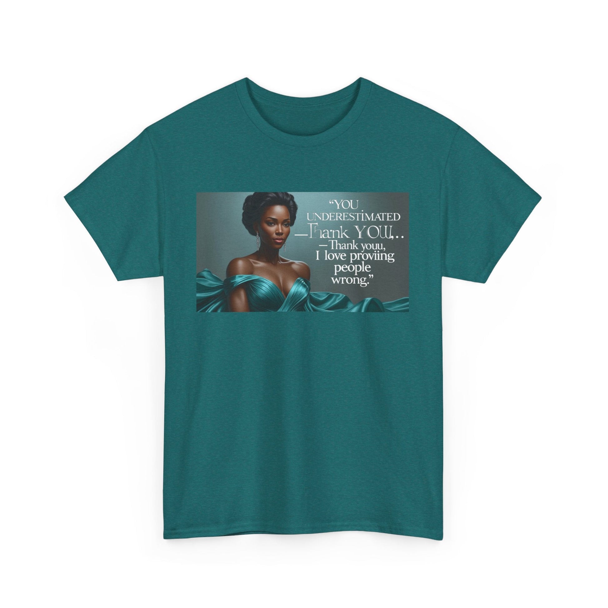 Empowering Quote Unisex Tee, Motivational Shirt, Inspirational Apparel, Perfect for Gifting, Casual Wear, Affirmation Style Printify