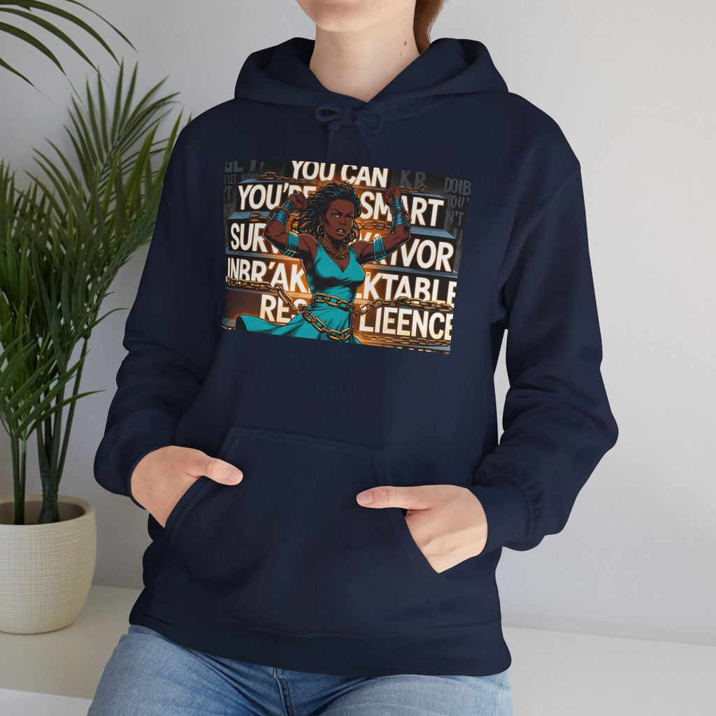 Inspirational Hooded Sweatshirt, Motivational Hoodie, Unisex Sweatshirt, Comfortable Streetwear, Gift for Inspiration Printify