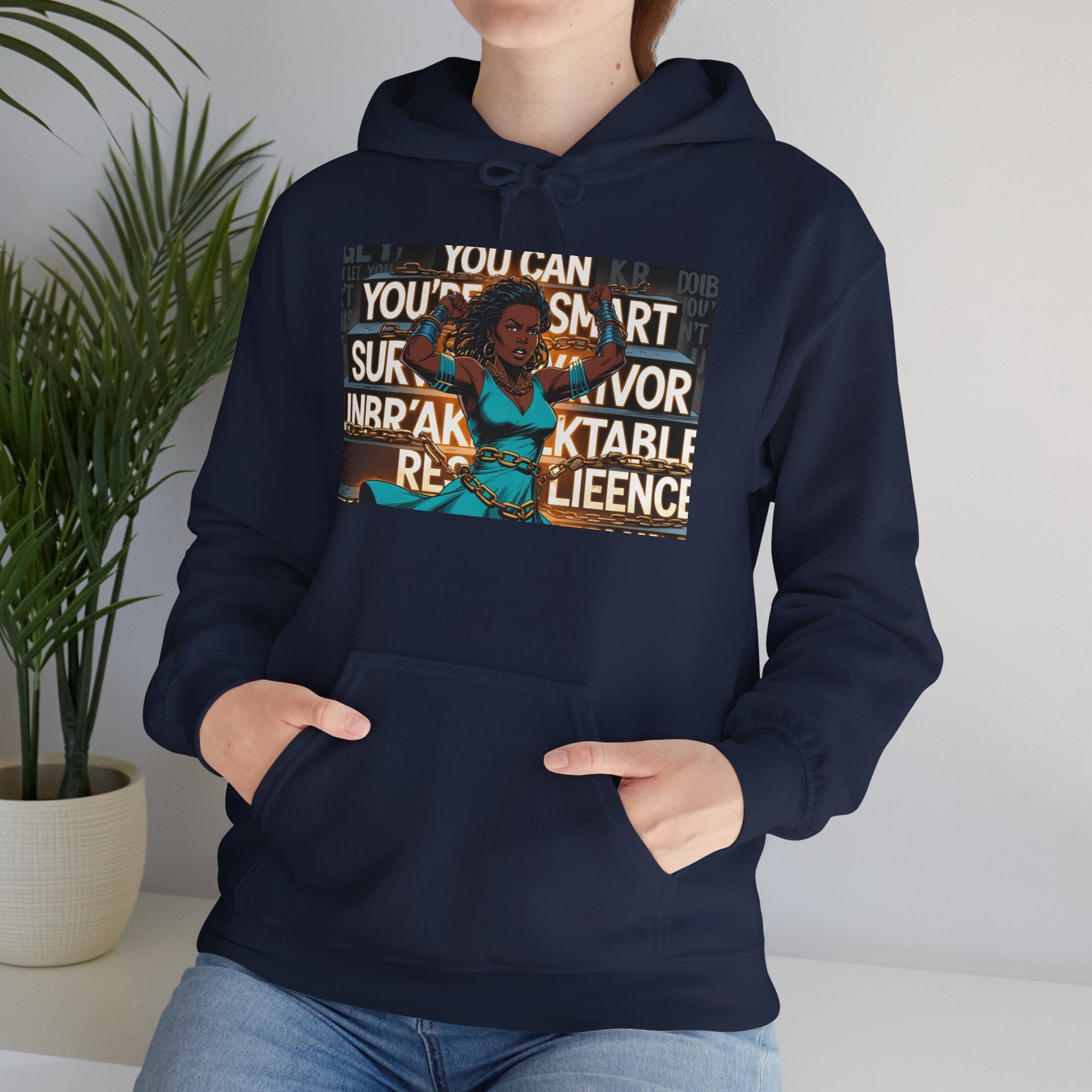 Inspirational Hooded Sweatshirt, Motivational Hoodie, Unisex Sweatshirt, Comfortable Streetwear, Gift for Inspiration Printify