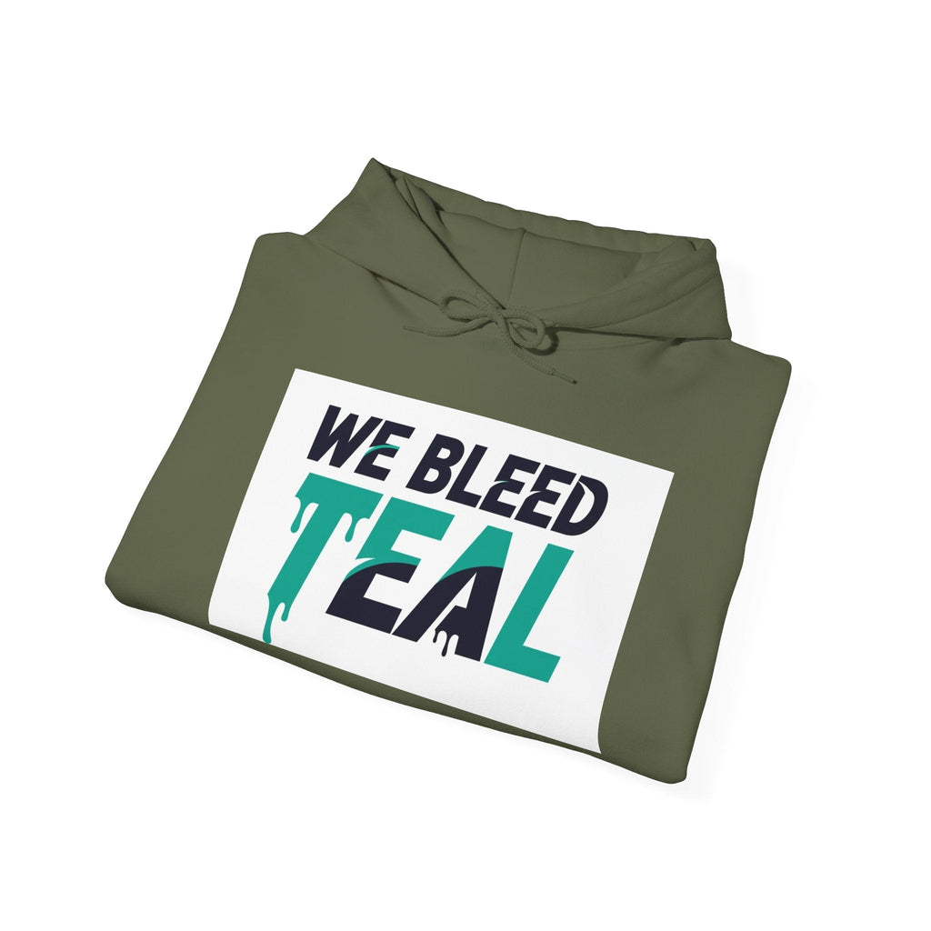Teal Pride Hoodie | Unisex Heavy Blend™ Hooded Sweatshirt | Casual Wear, Gift Idea, Sports Apparel, Trendy Streetwear, Comfortable [...] Printify
