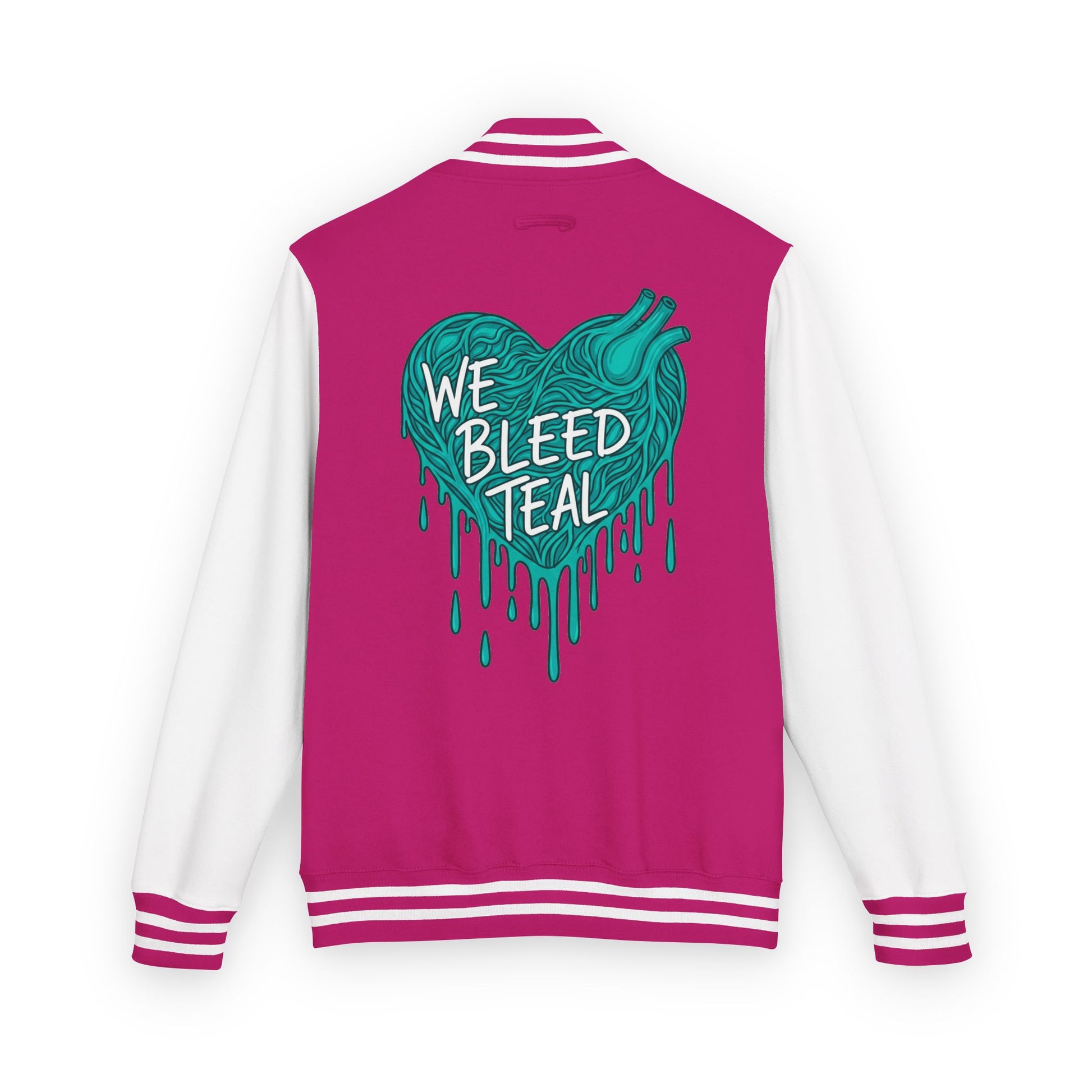 Teal Heart Letterman Jacket, Unisex Varsity Jacket for Sports Fans, Stylish College Apparel, Perfect Gift for Graduates, Casual [...]
