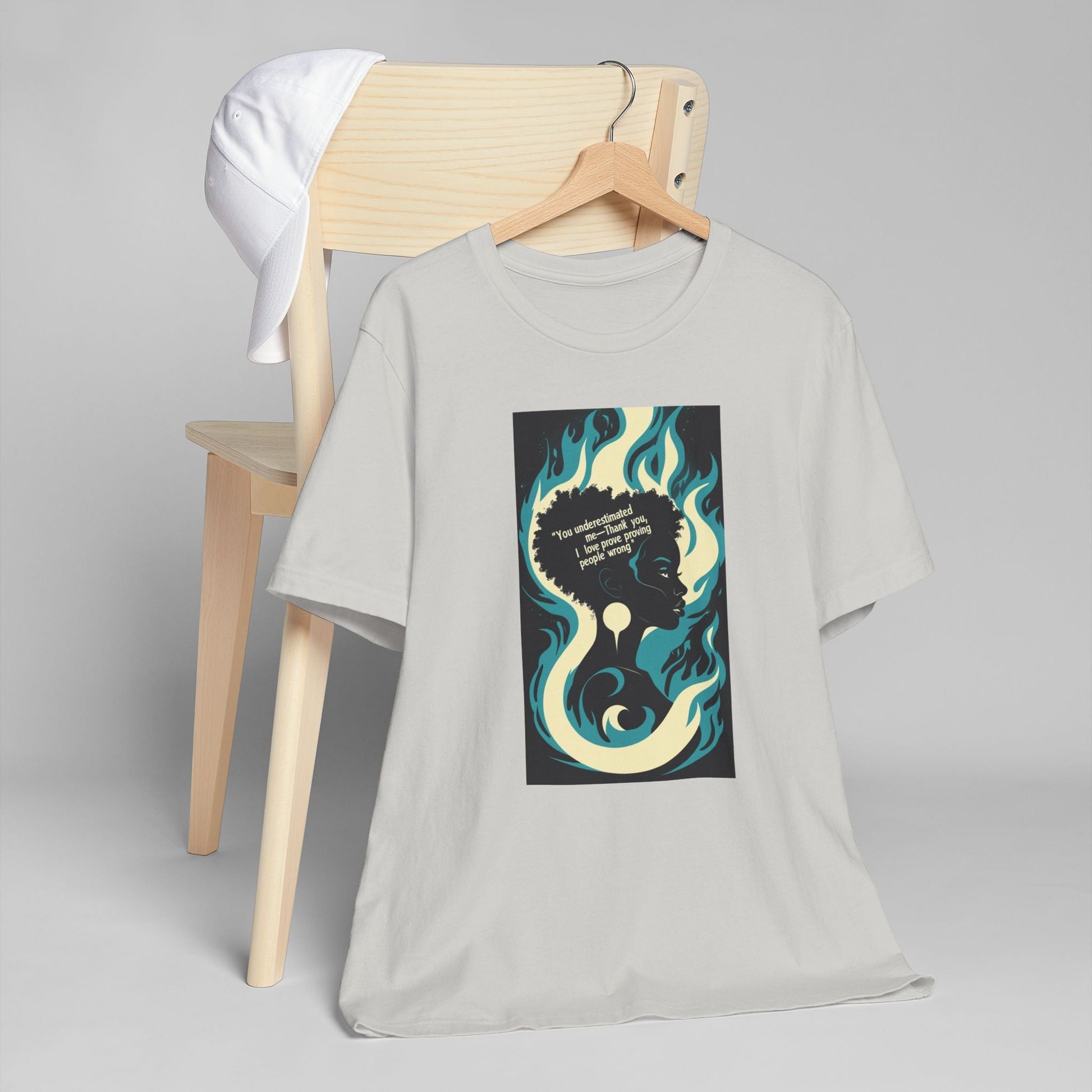 Empowering Art T-Shirt, Unisex Motivational Tee, Affirmation Shirt, Gift for Friends, Inspirational Graphic Tee Printify