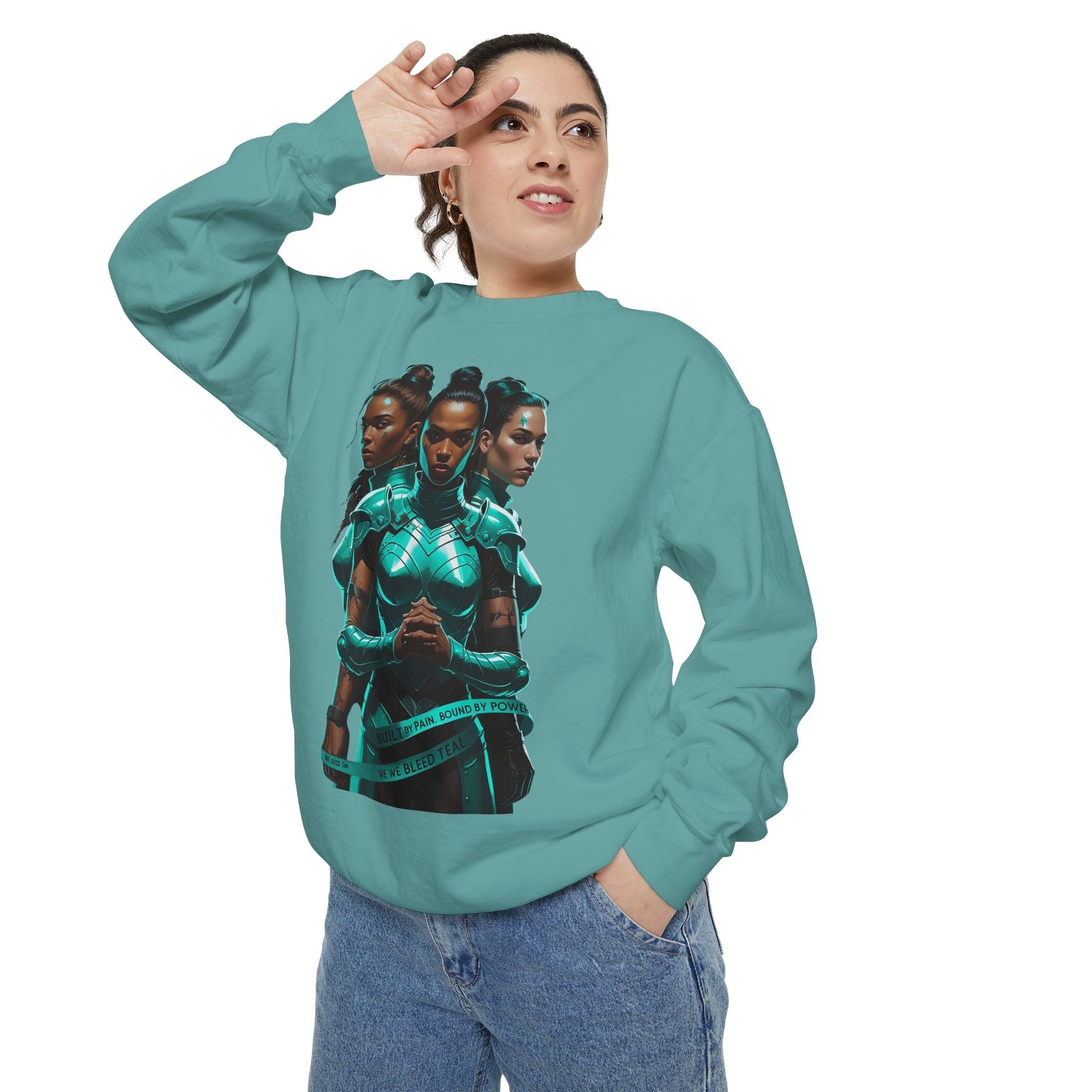 Empowerment Sweatshirt, Cozy Women's Fashion, Statement Apparel, Gift for Her, Black History Month, Unique Sweatshirt Printify