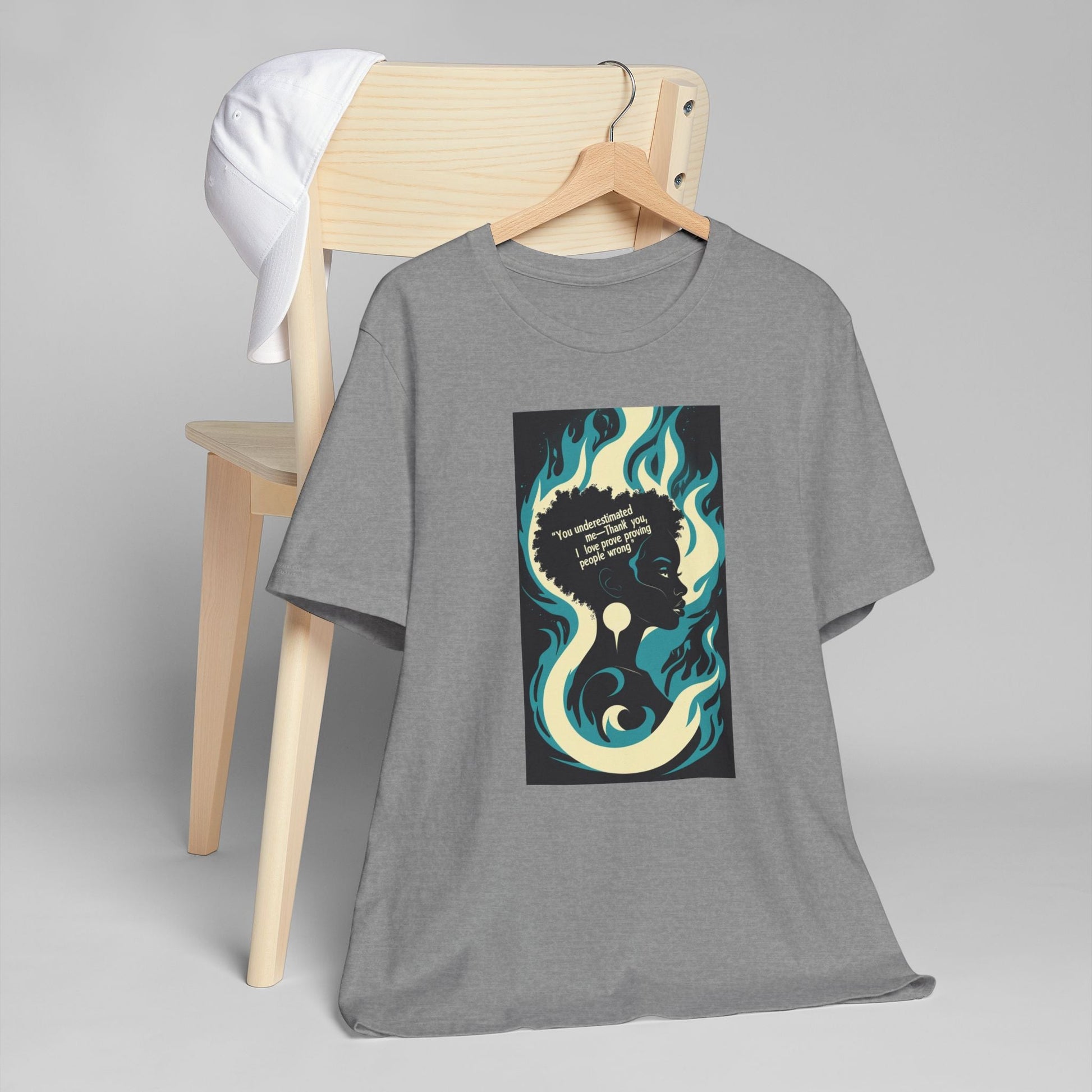 Empowering Art T-Shirt, Unisex Motivational Tee, Affirmation Shirt, Gift for Friends, Inspirational Graphic Tee Printify