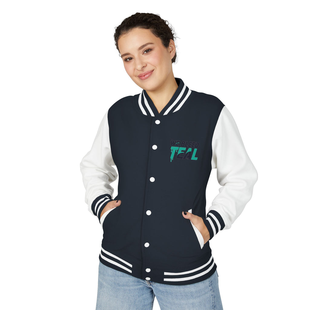 Trendy Unisex Heavyweight Letterman Jacket, Stylish Athletic Outerwear, Retro Varsity Fashion, Casual Jacket, Perfect for Events