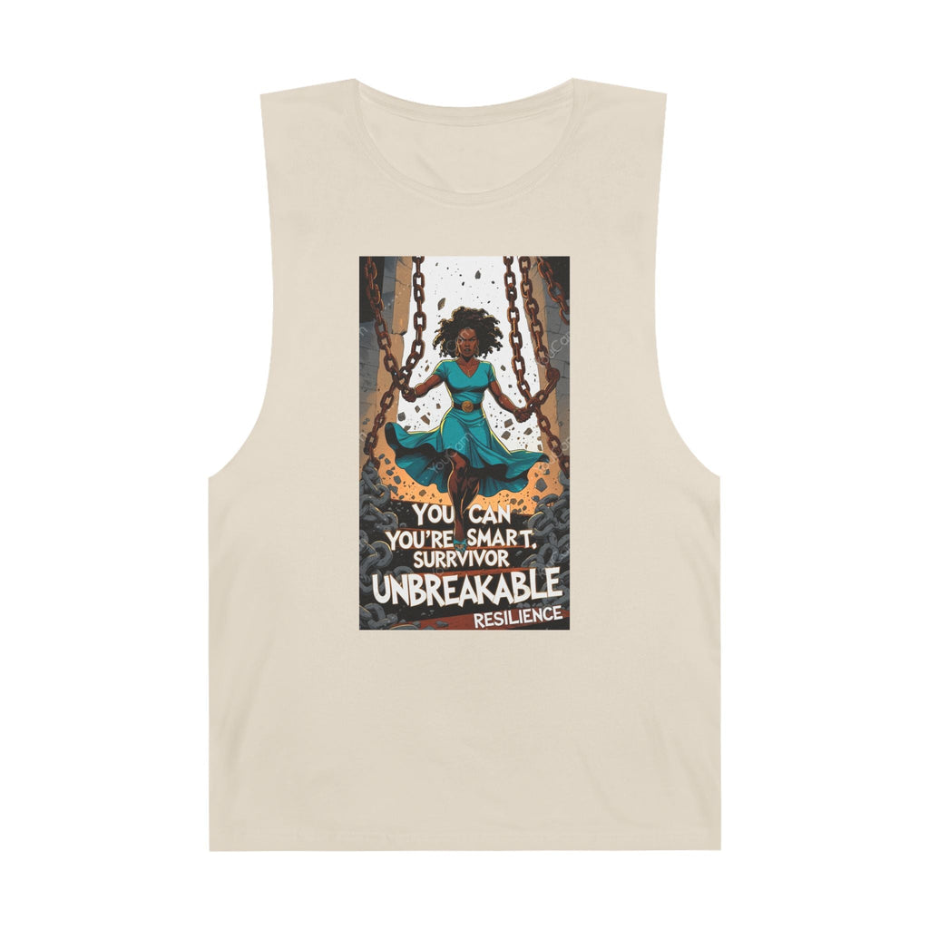 Unisex Inspirational Tank Top, Empowering Survivor Shirt, Unbreakable Resilience Tee, Motivational Workout Top, Perfect for Self-Care [...]