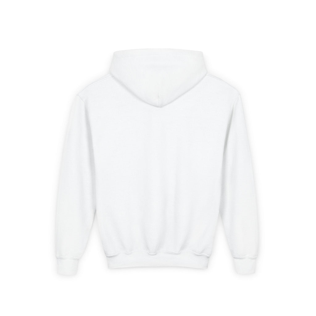 Youth Hooded Sweatshirt - We Bleed Teal, Cozy Sweatshirt, Gift for Teenagers, School Spirit, Trendy Hoodie, Casual Wear Printify