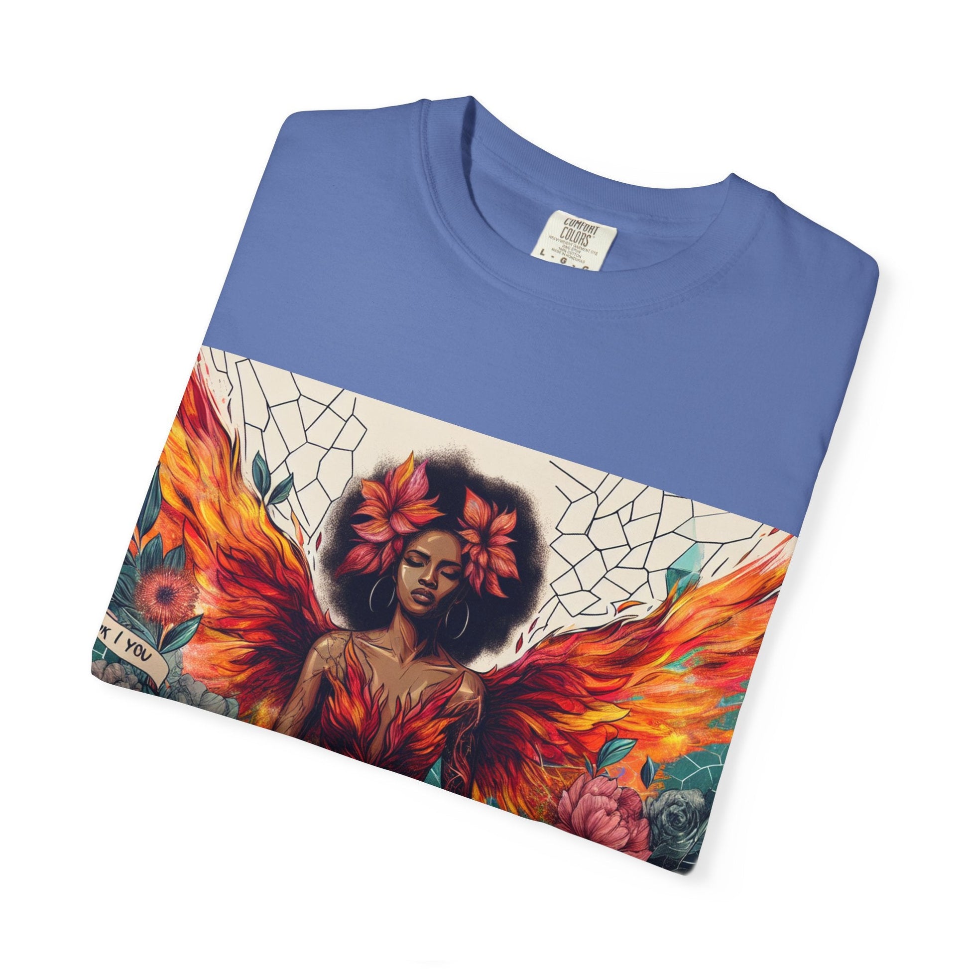 Vibrant Empowerment T-Shirt, Artistic Tee for Feminists, Gift for Her, Boho Style Shirt, Festival Apparel, Unisex Graphic T-Shirt Printify