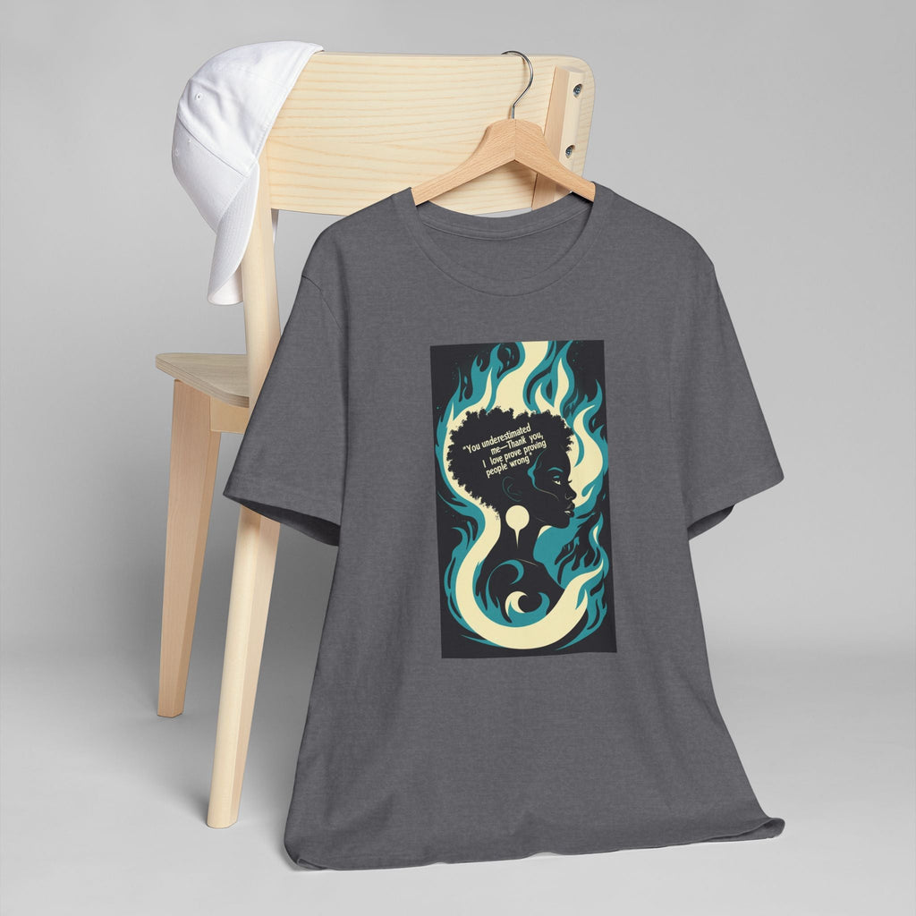 Empowering Art T-Shirt, Unisex Motivational Tee, Affirmation Shirt, Gift for Friends, Inspirational Graphic Tee Printify