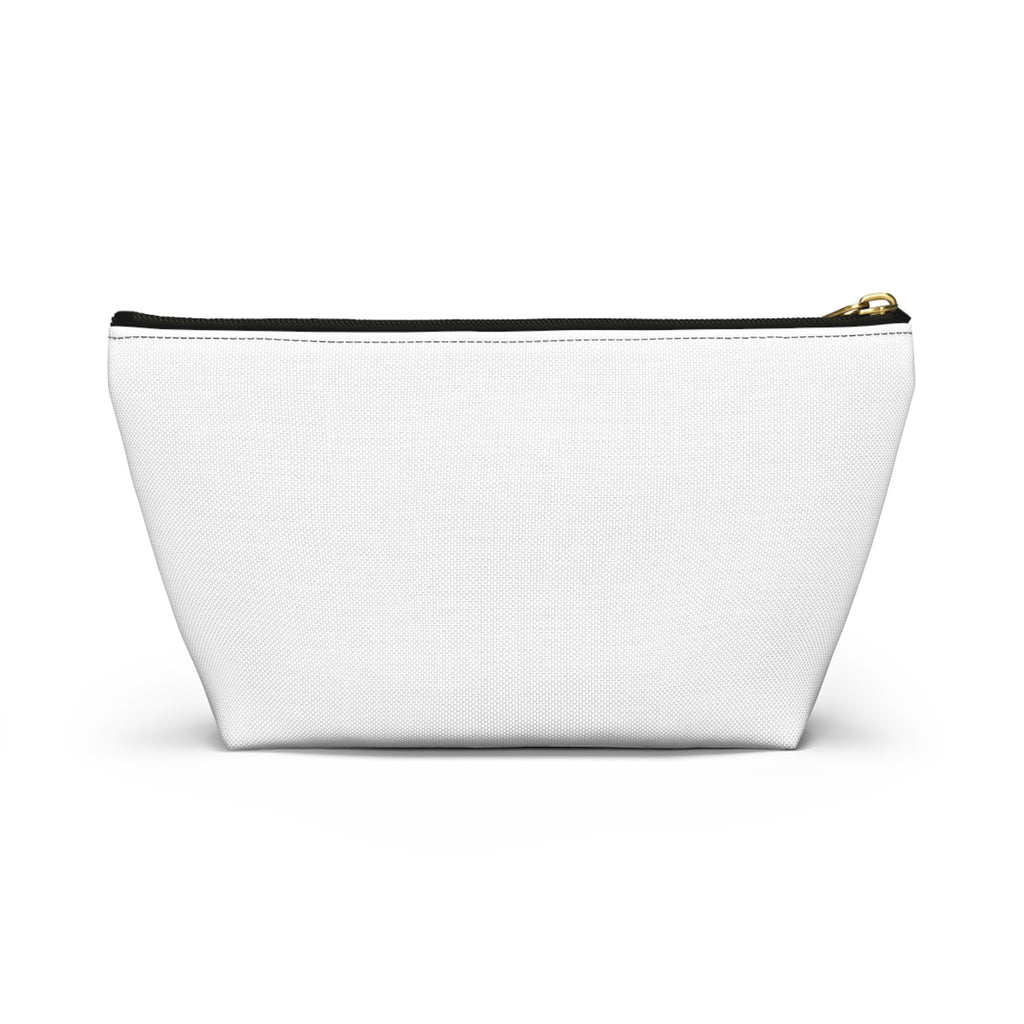 Teal Panther Accessory Pouch - We Bleed Teal Makeup Bag, Cosmetic Case, Travel Pouch, Gift for Her, School Supplies