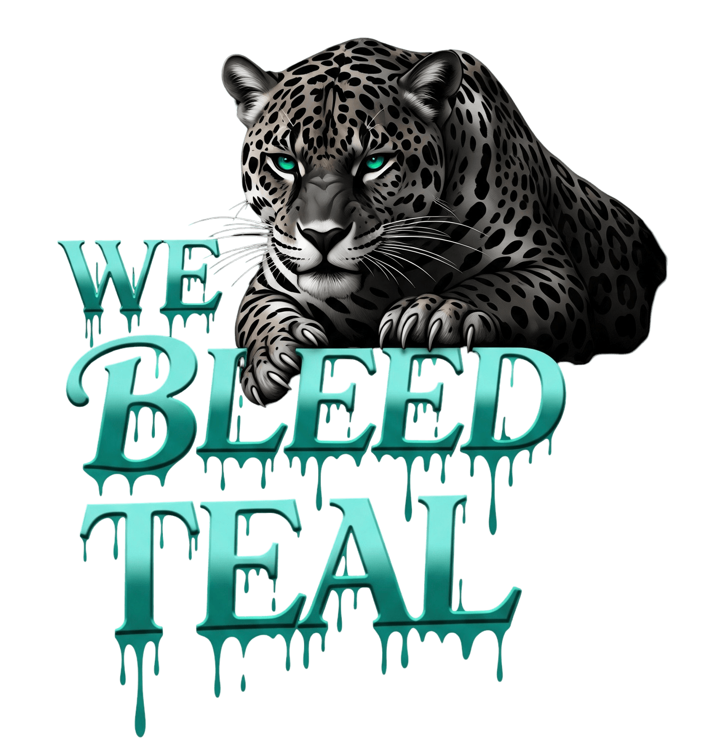 WE BLEED TEAL